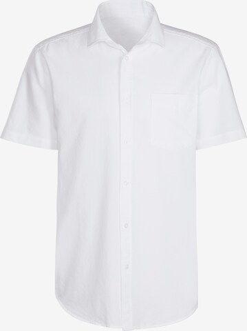 H.I.S Regular fit Business Shirt in White: front