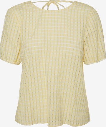 VERO MODA Blouse 'Kamryn' in Yellow: front