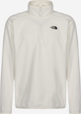 THE NORTH FACE Sportpullover 'Glacier' in Weiß: predná strana