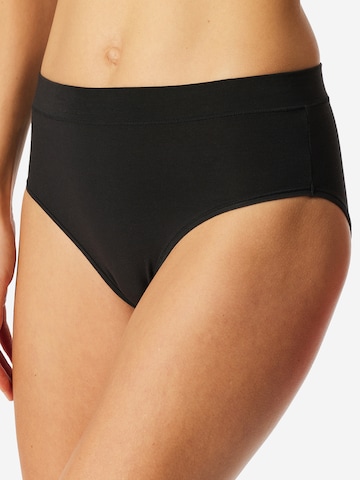 Slip SCHIESSER en noir : devant