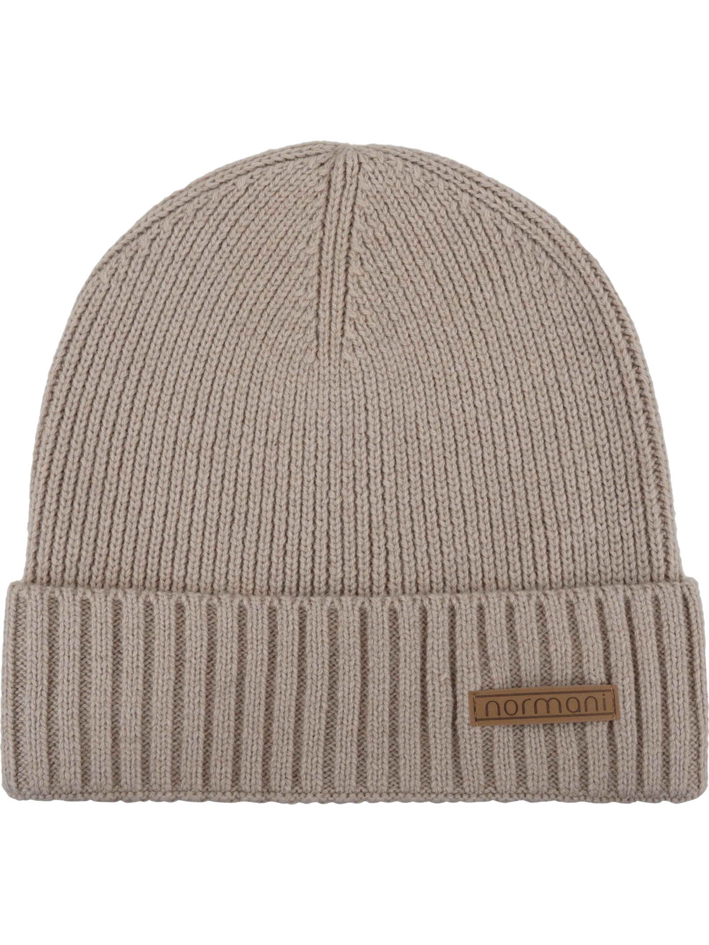 normani Beanie 'Yuma' in Beige: front