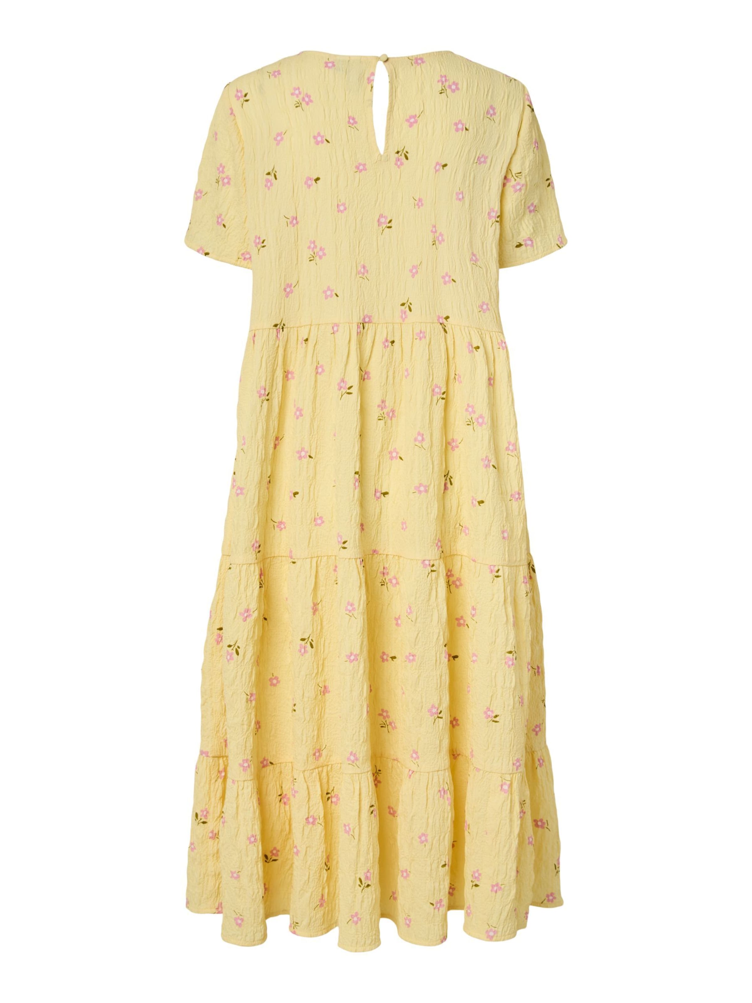 PIECES Kleid 'PCStella' in Gelb