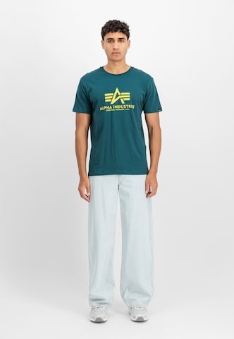 ALPHA INDUSTRIES - Camiseta en verde