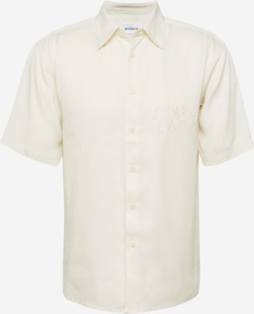Soulland - Regular Fit Camisa 'Jodie' em branco: frente