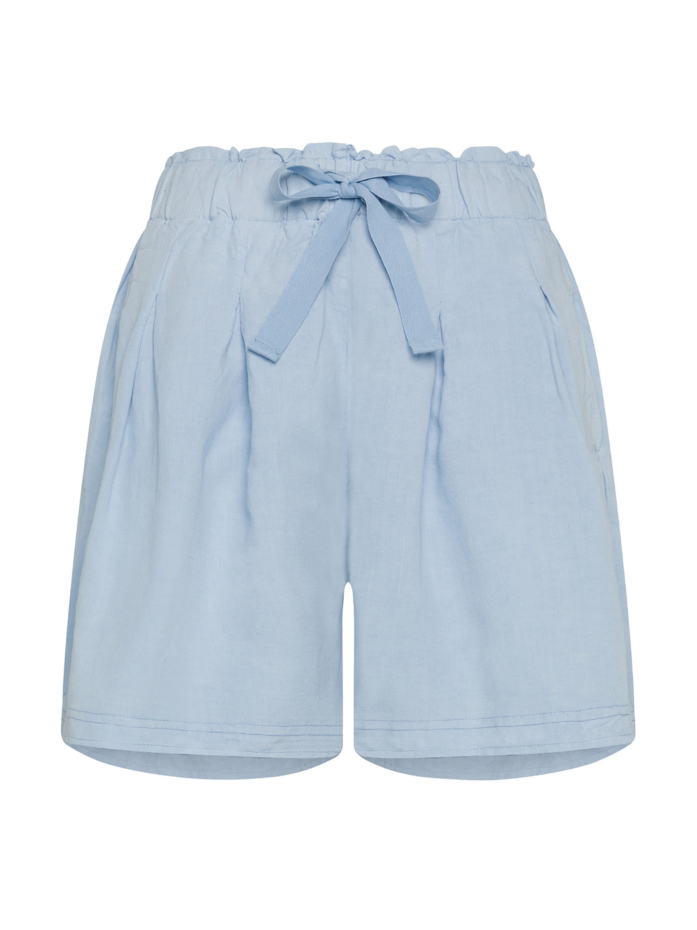 Wide leg Pantaloni con pieghe di DEHA in blu: frontale