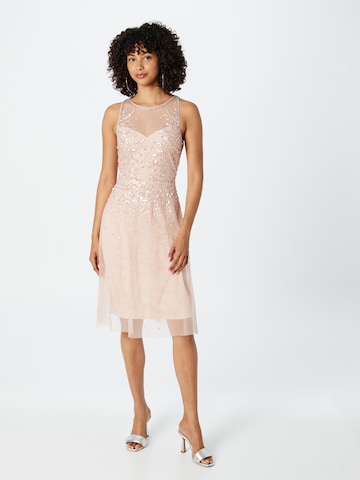 Papell Studio Φόρεμα κοκτέιλ σε ροζ: μπροστά