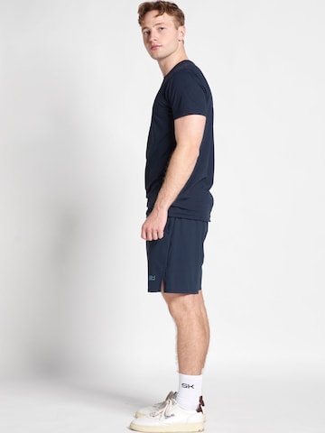 SPORTKIND Regular Workout Pants 'Performance' in Blue