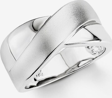 s.Oliver Ring in Silver: front