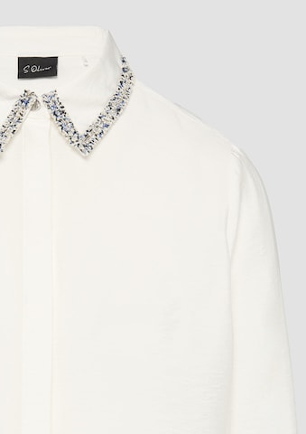 s.Oliver BLACK LABEL Blouse in Beige