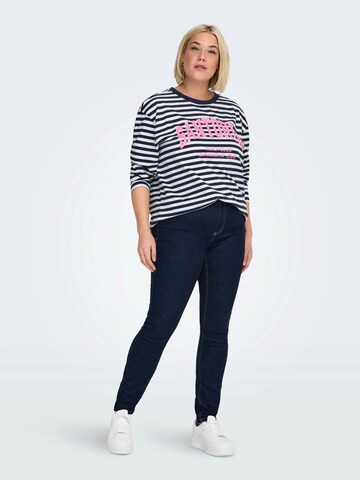 ONLY Carmakoma Μπλουζάκι 'CARSARAH' σε μπλε