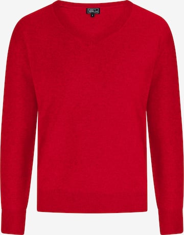 Pull-over CASH-MERE.CH en rouge : devant