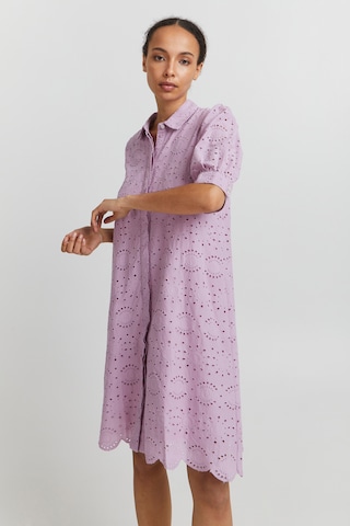 ICHI Summer Dress 'IHFAUSTA' in Purple: front