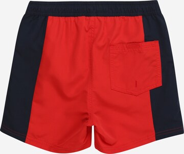 Jack & Jones Junior Badshorts 'FIJI' i röd