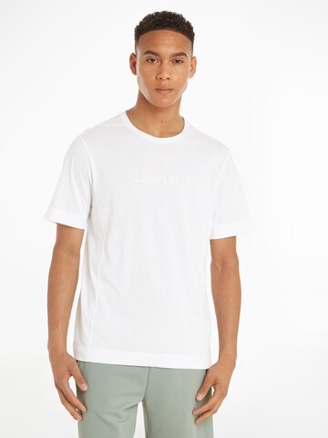 Calvin Klein Sport Shirt in White: front