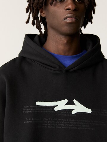 Pull&Bear Sweatshirt in Grau