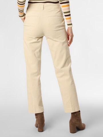 Marie Lund Regular Chinohose in Beige