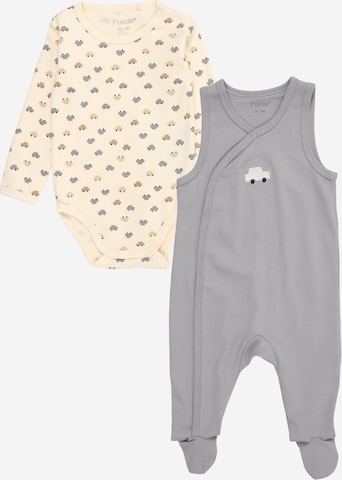 Fixoni Set in Beige: Vorderseite