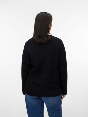 Vero Moda Curve Pullover 'VMCGOLD' in Schwarz