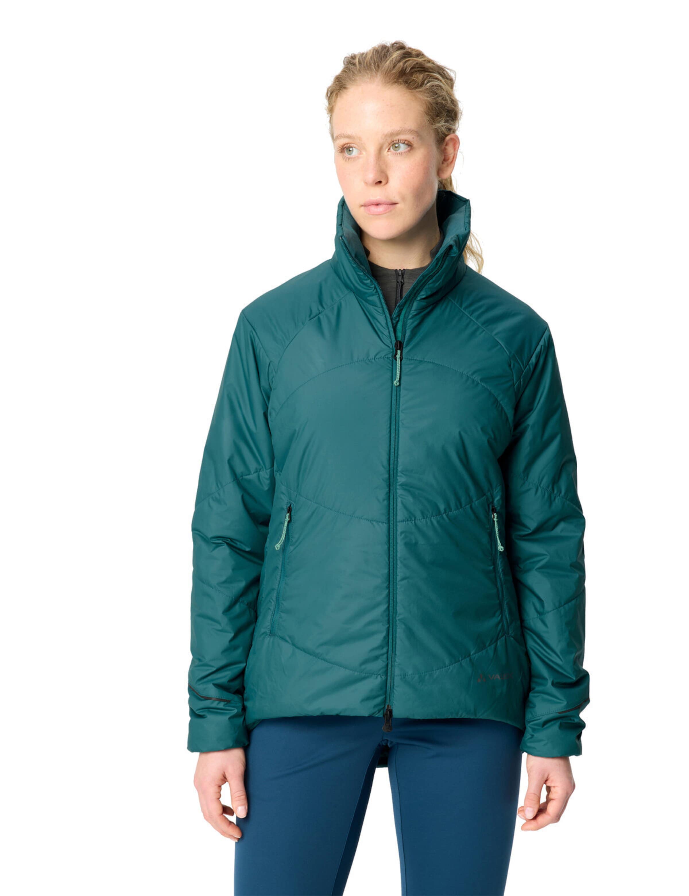VAUDE Sportjas 'Wintry' in Groen: voorkant