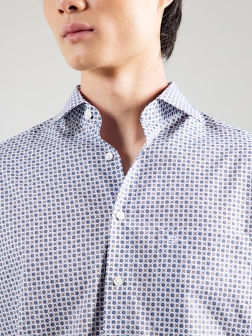 OLYMP Regular fit Overhemd in Blauw