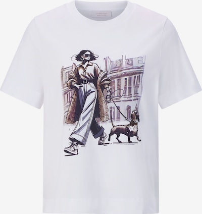 Marškinėliai iš Rich & Royal, spalva – purpurinė / juoda / balta, Prekių apžvalga