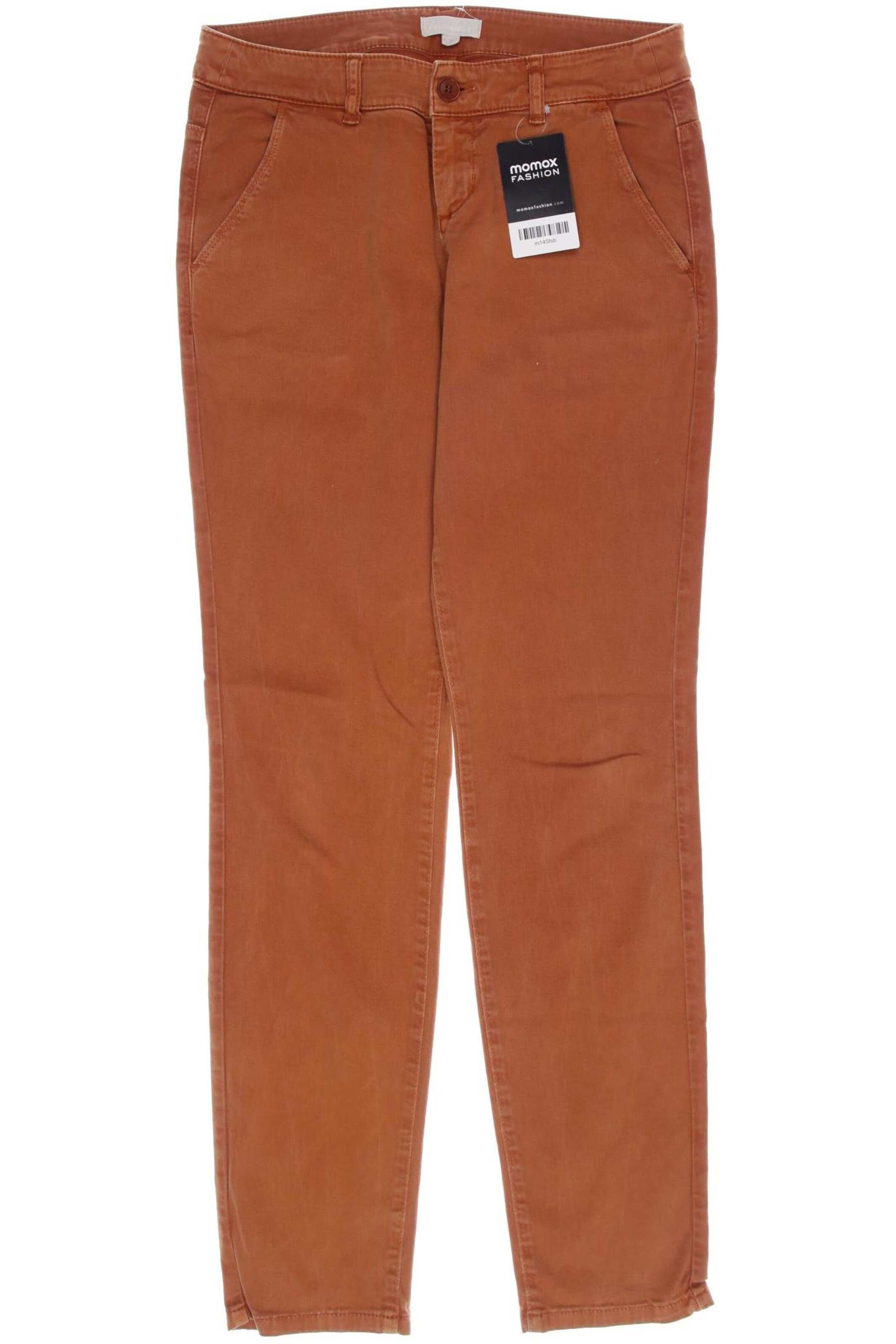 hessnatur Pants in XS in Orange: front