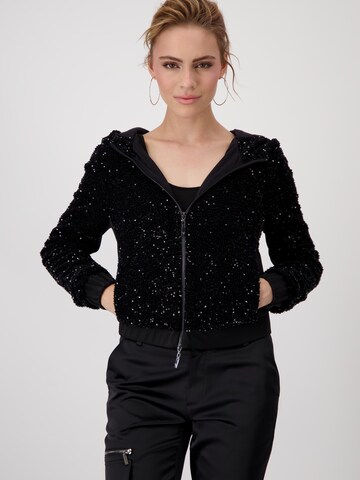 monari Between-season jacket in Black: front