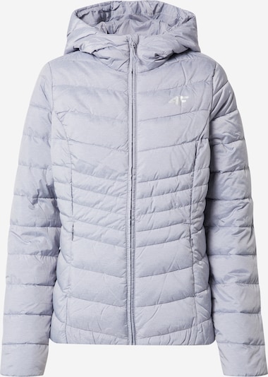 4F Sportjacke in hellgrau, Produktansicht
