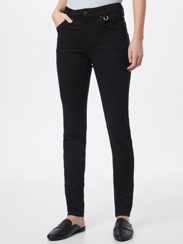 Skinny Jeans 'Emma' di PULZ Jeans in nero: frontale