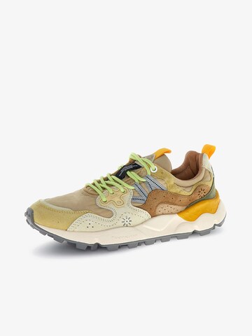Flower Mountain Sneakers laag in Geel