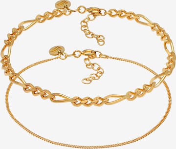 ELLI PREMIUM Armband 'Basic' in Goud: voorkant