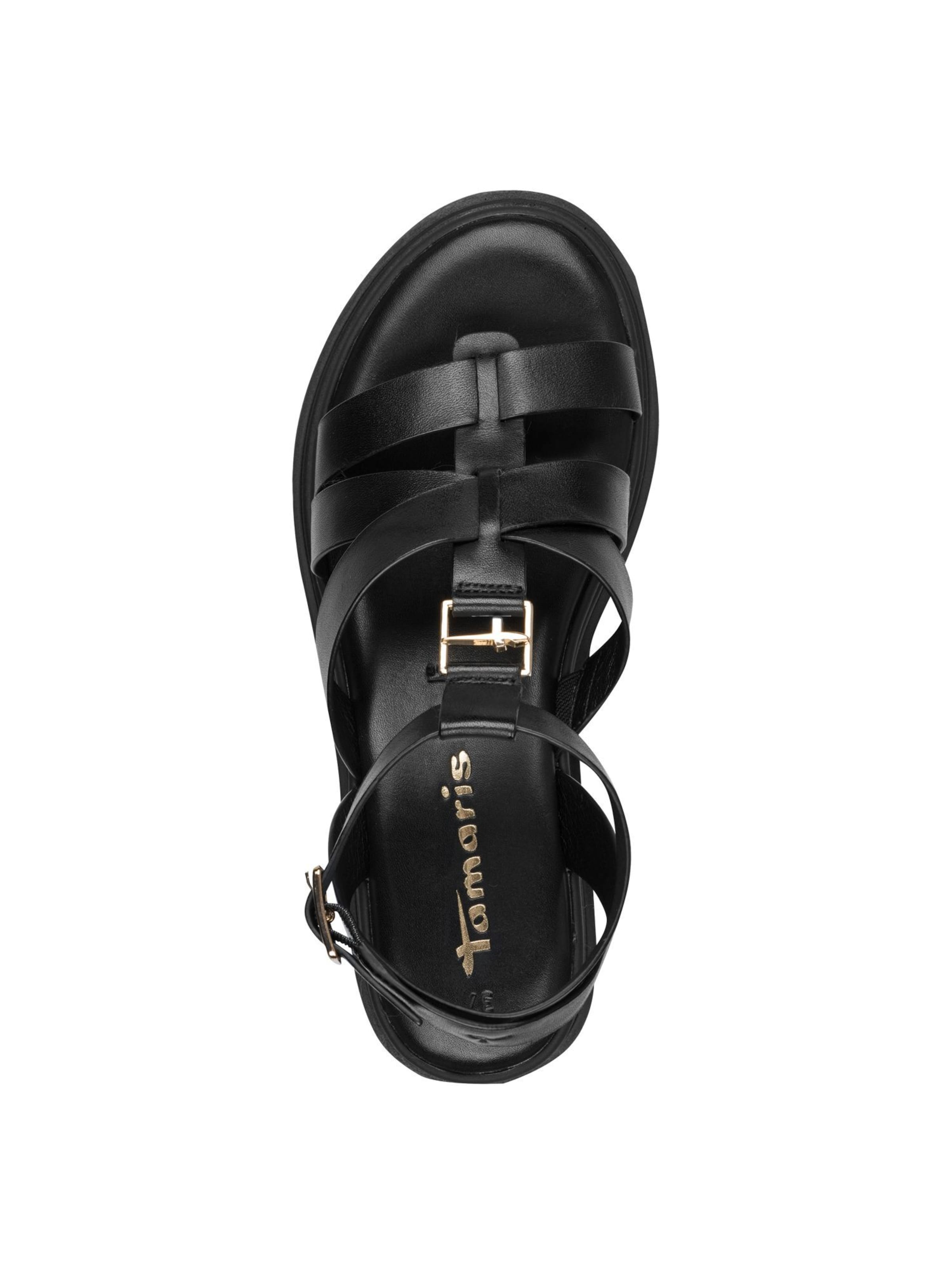 Sandales Tamaris en noir