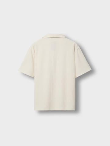 Burocs Comfort fit Button Up Shirt in White