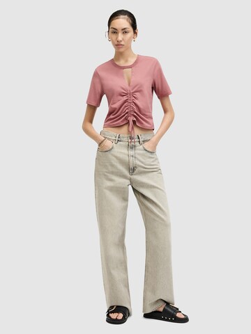 AllSaints T-Shirt 'GIGI' (GOTS) in Pink