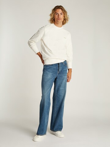 Calvin Klein Jeans Sweatshirt in Weiß
