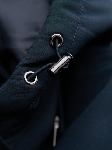 Ombre Winter Jacket in Blue