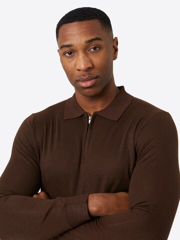 BRAVE SOUL Shirt in Braun