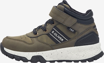 s.Oliver Sneaker in Grün: Vorderseite