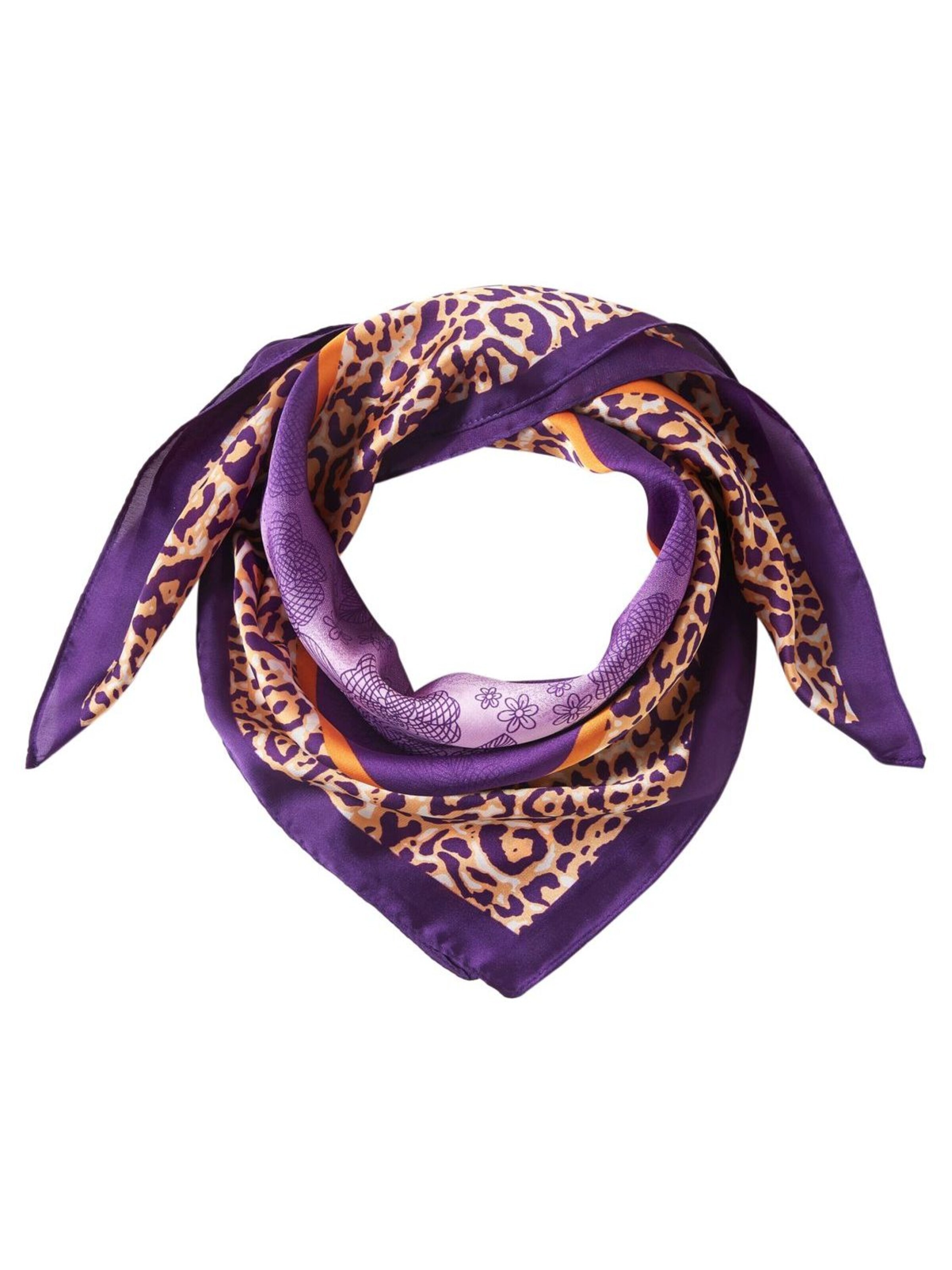 alberto cabale Scarf 'Chetaah Cléo' in Purple