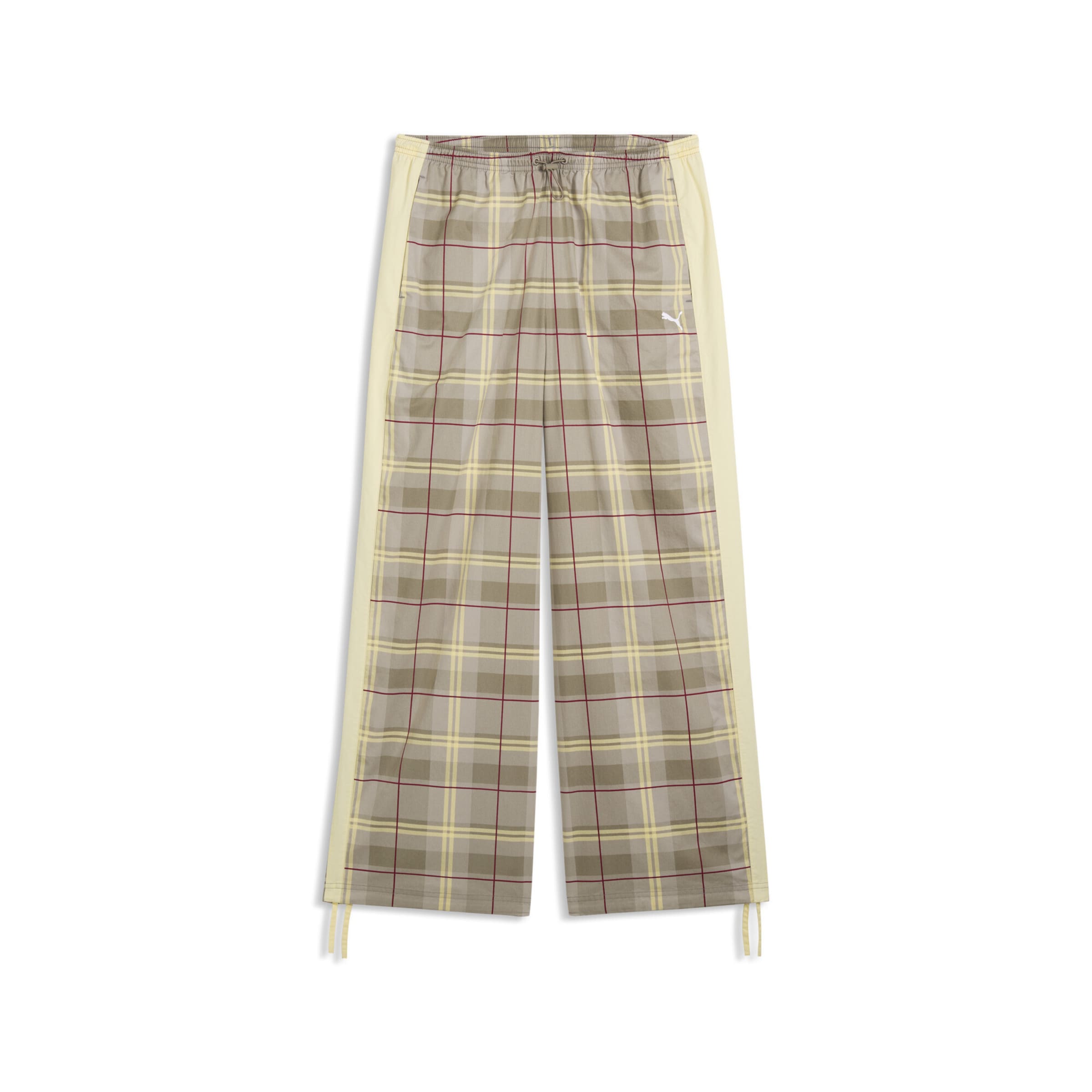 PUMA Trousers 'T7' in 32/Regular in Beige / Chamois / Taupe / Wine red, Item view