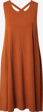 TOM TAILOR Summer Dress in Brown: front