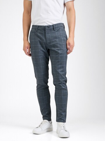 Only & Sons Slimfit Chino 'ONSMARK' in Blauw: voorkant