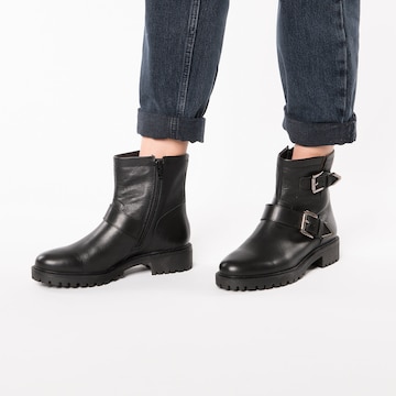 GEOX Ankle Boots 'Hoara' in Black: front