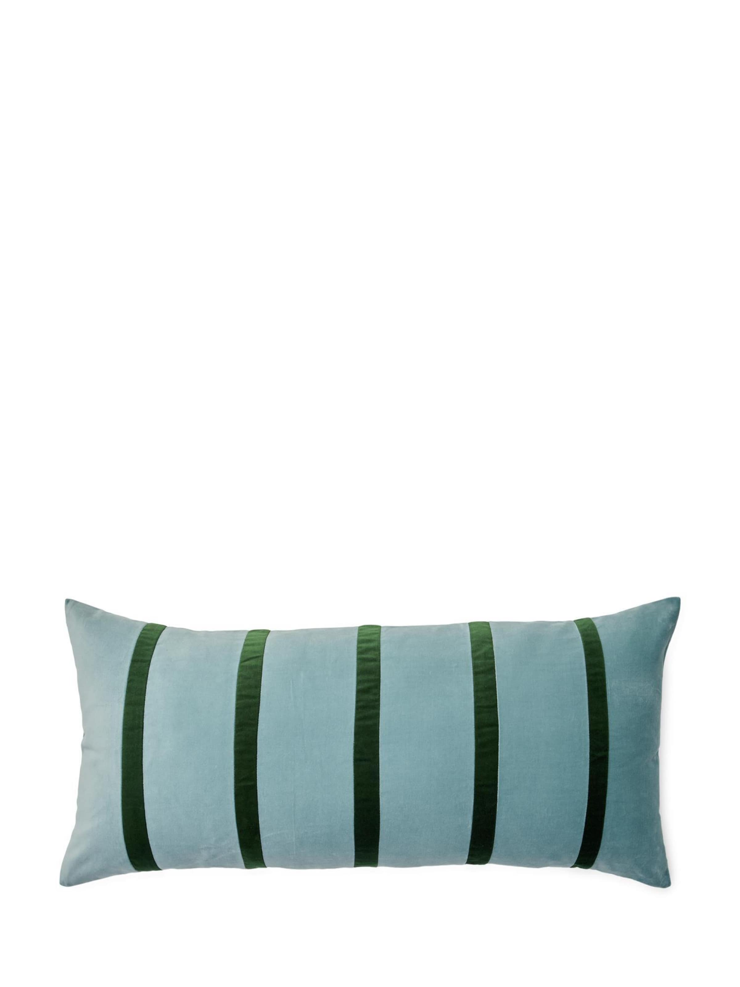 ESSENZA Dekokissen 'Isole' in Blau: Vorderseite