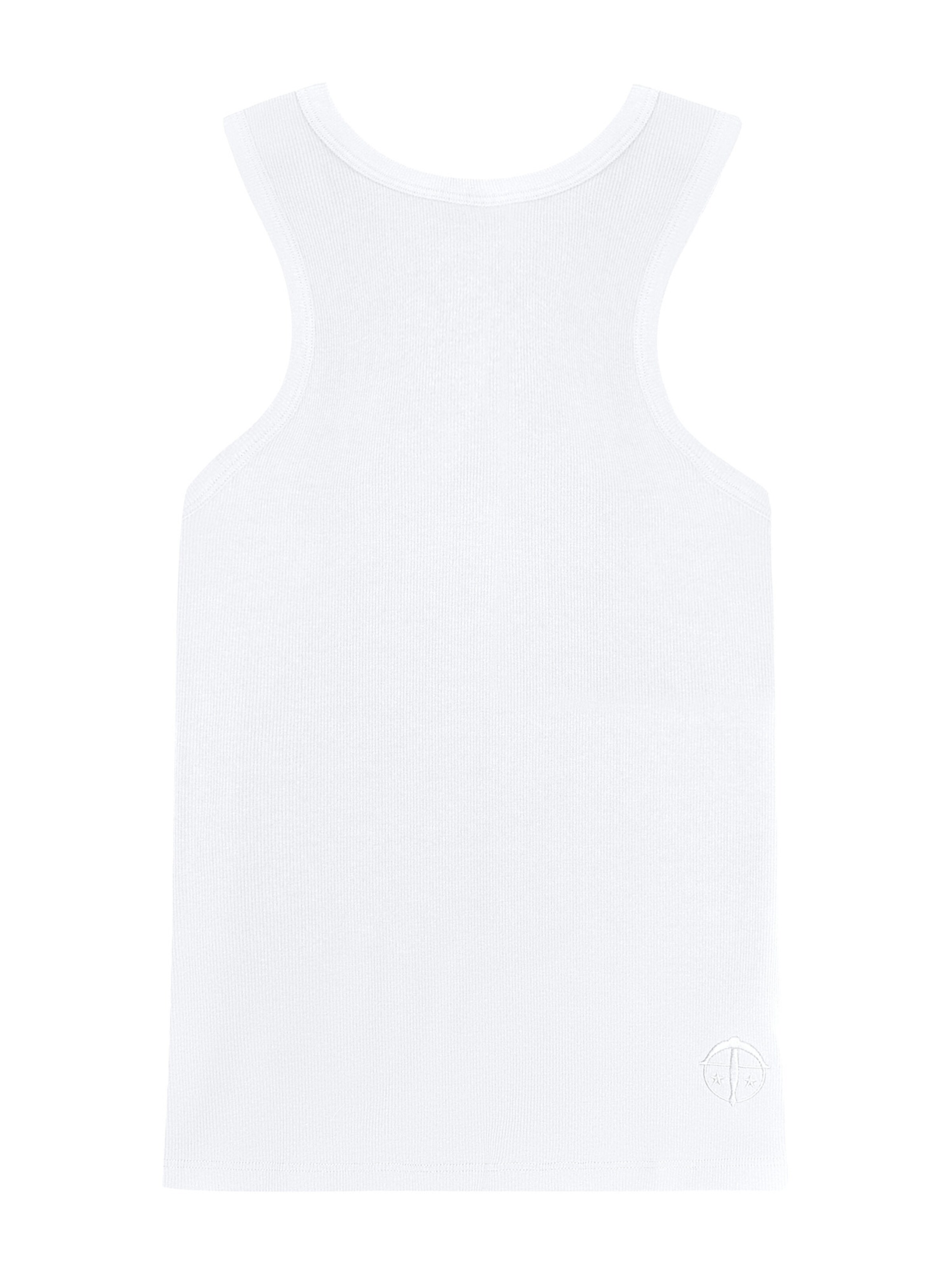 SCHIESSER Top 'SCHIESSER 150 YEARS' in White: front