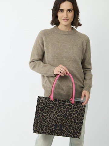 CODELLO Shopper in Braun: Vorderseite