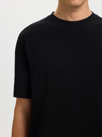SELECTED - Camiseta 'SLHSpencer' en negro