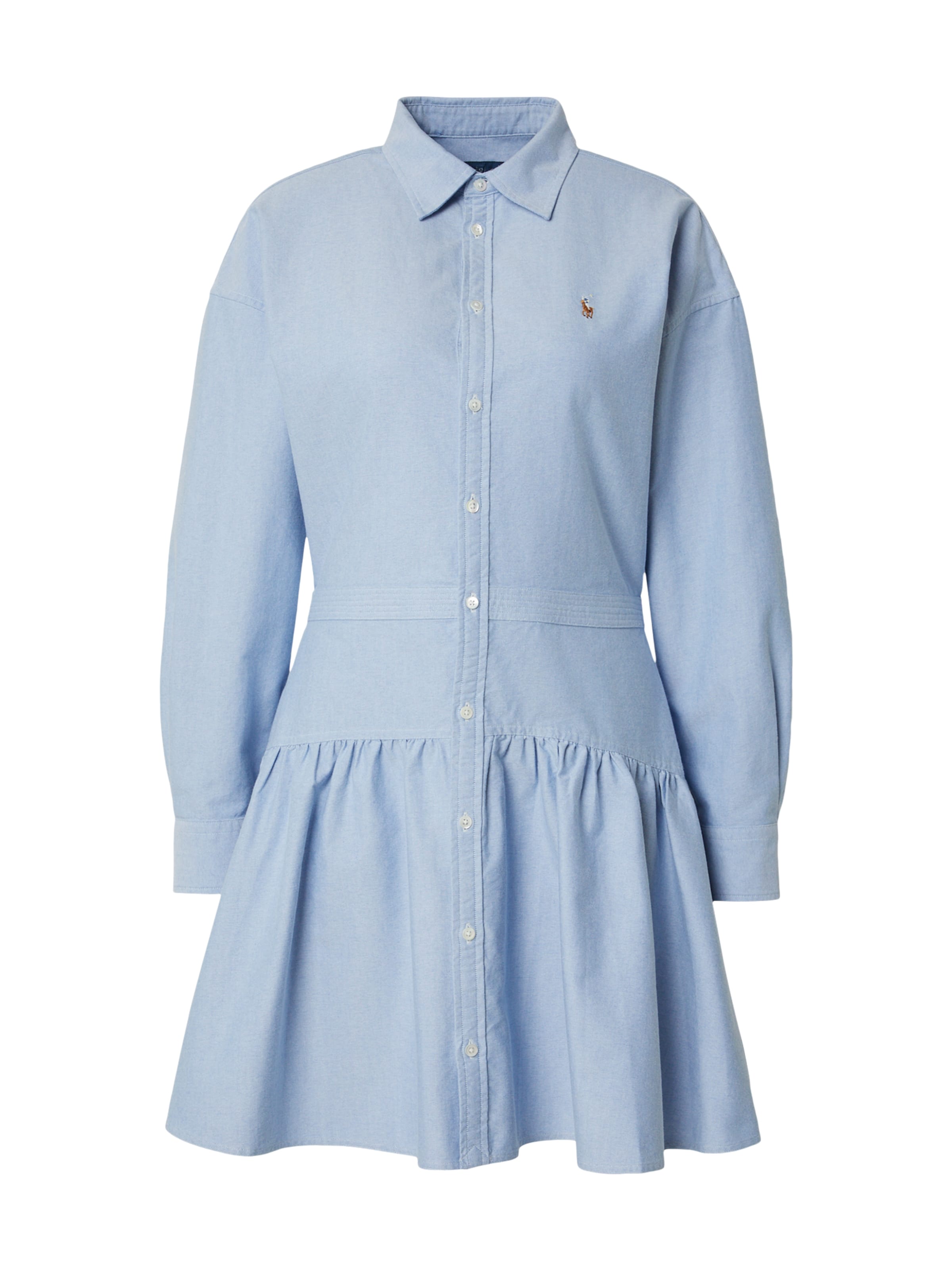 Polo Ralph Lauren Dolga srajca | modra barva: sprednja stran