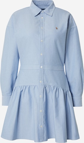 Polo Ralph Lauren Dolga srajca | modra barva: sprednja stran
