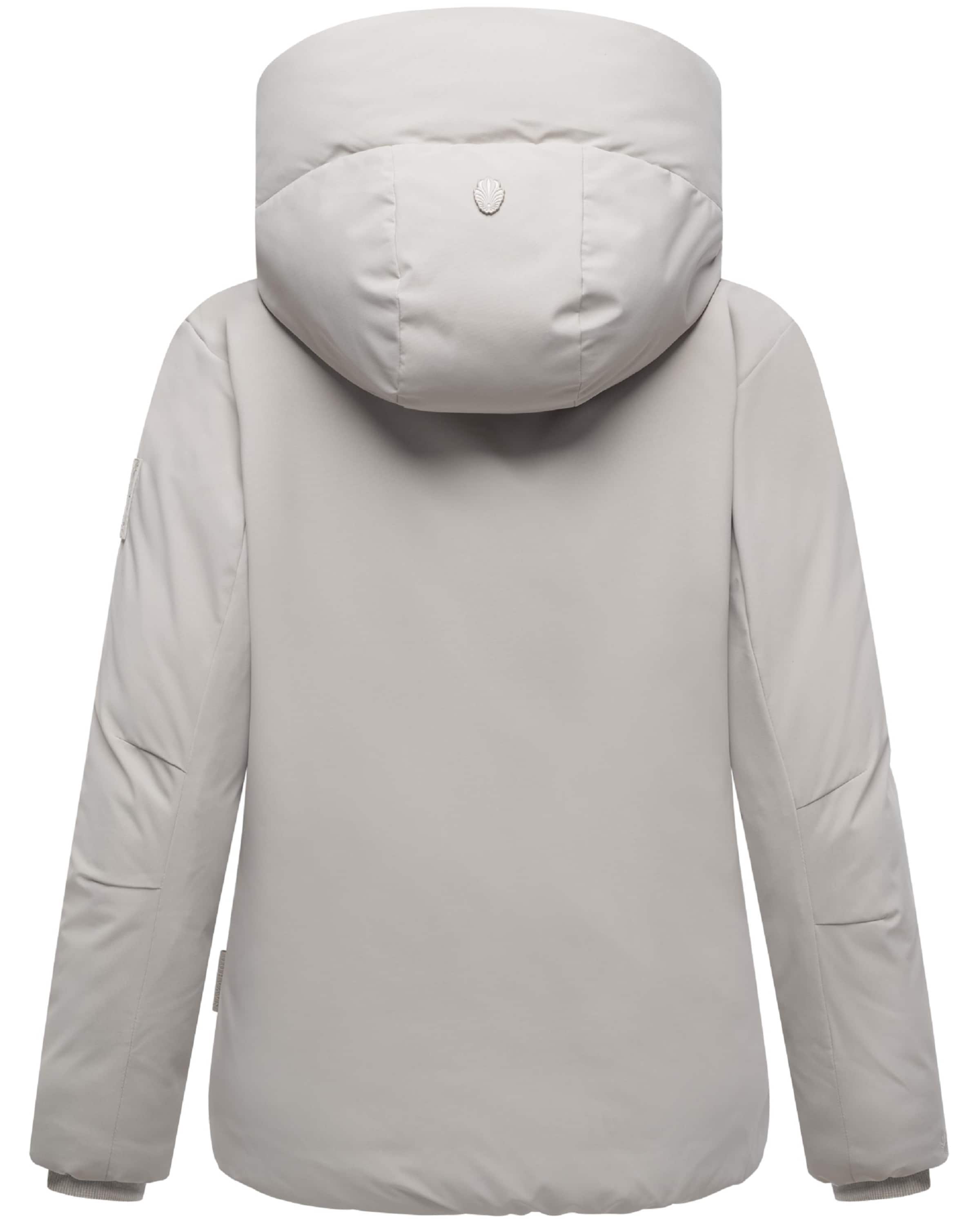 NAVAHOO Vinterjakke 'Blütenlicht 14' i beige